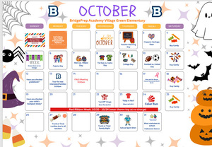 ✨October 2025 Activity Calendar ✨